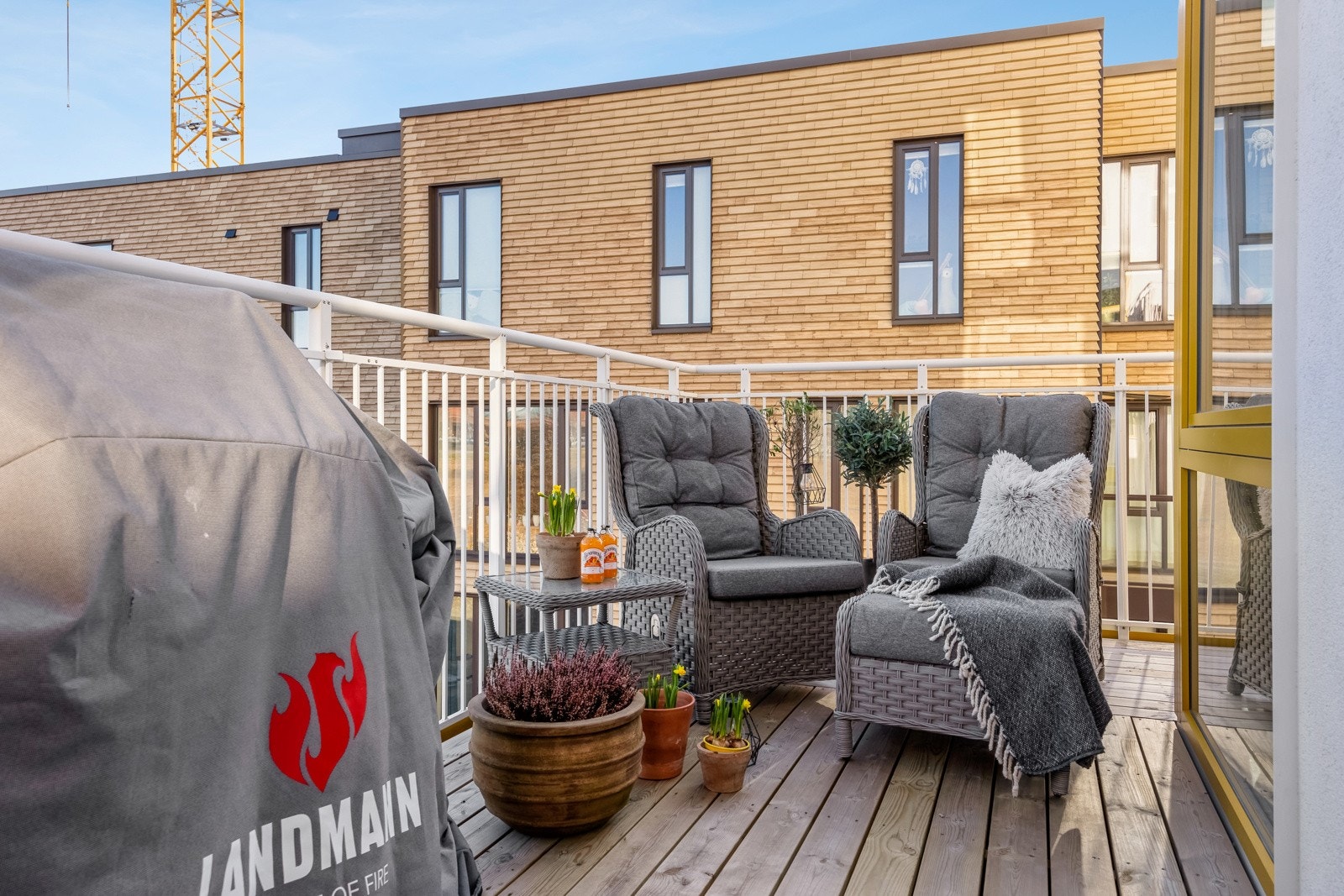 Her er det plass til en hyggelig sittegruppe. Galleribilde