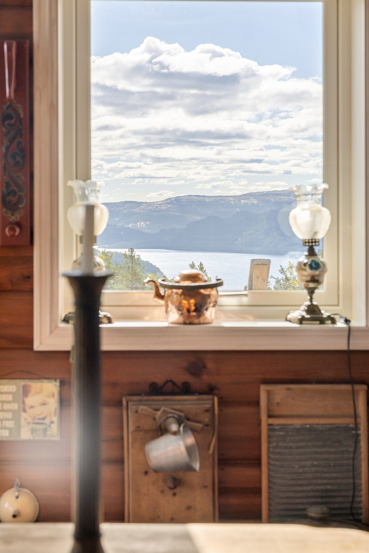 Utsikten fra spiseplassen. Galleribilde