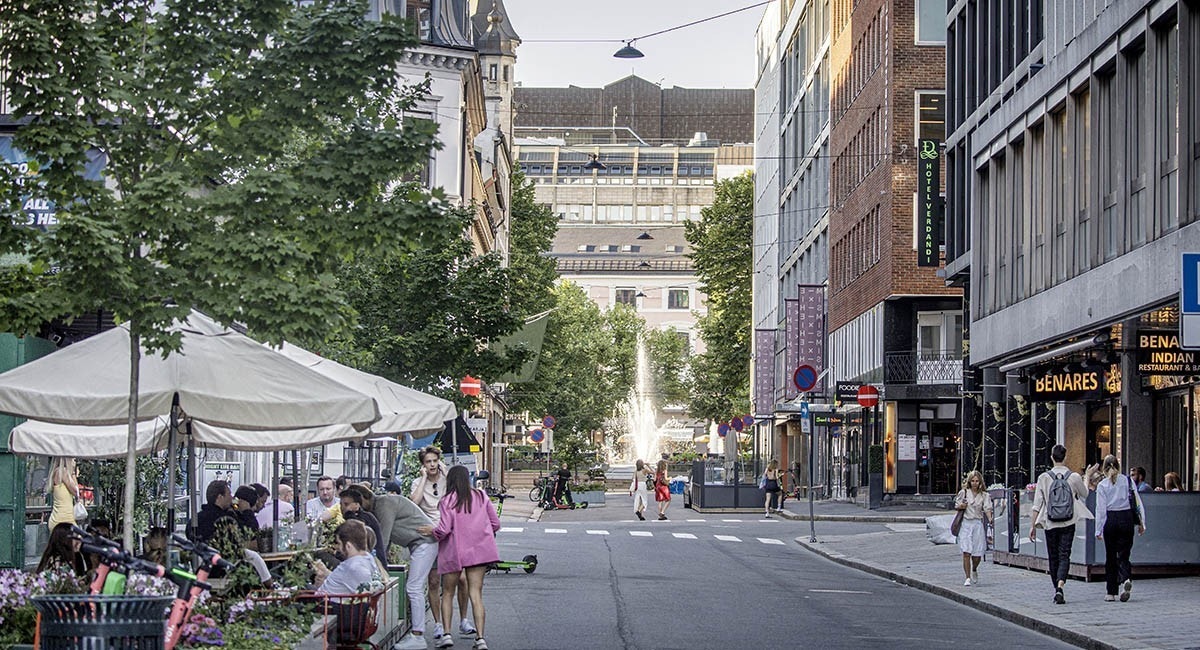 I Tordenskiolds gate har du rask tilgang til alt du trenger Galleribilde