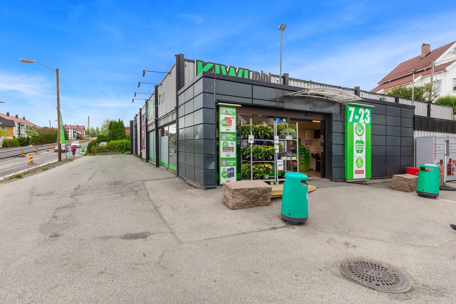 Gangavstand til dagligvareforretning Galleribilde