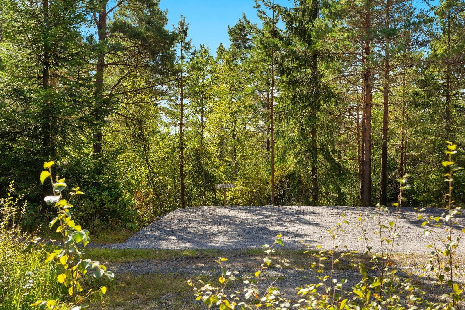 Egen parkeringsplass. Galleribilde