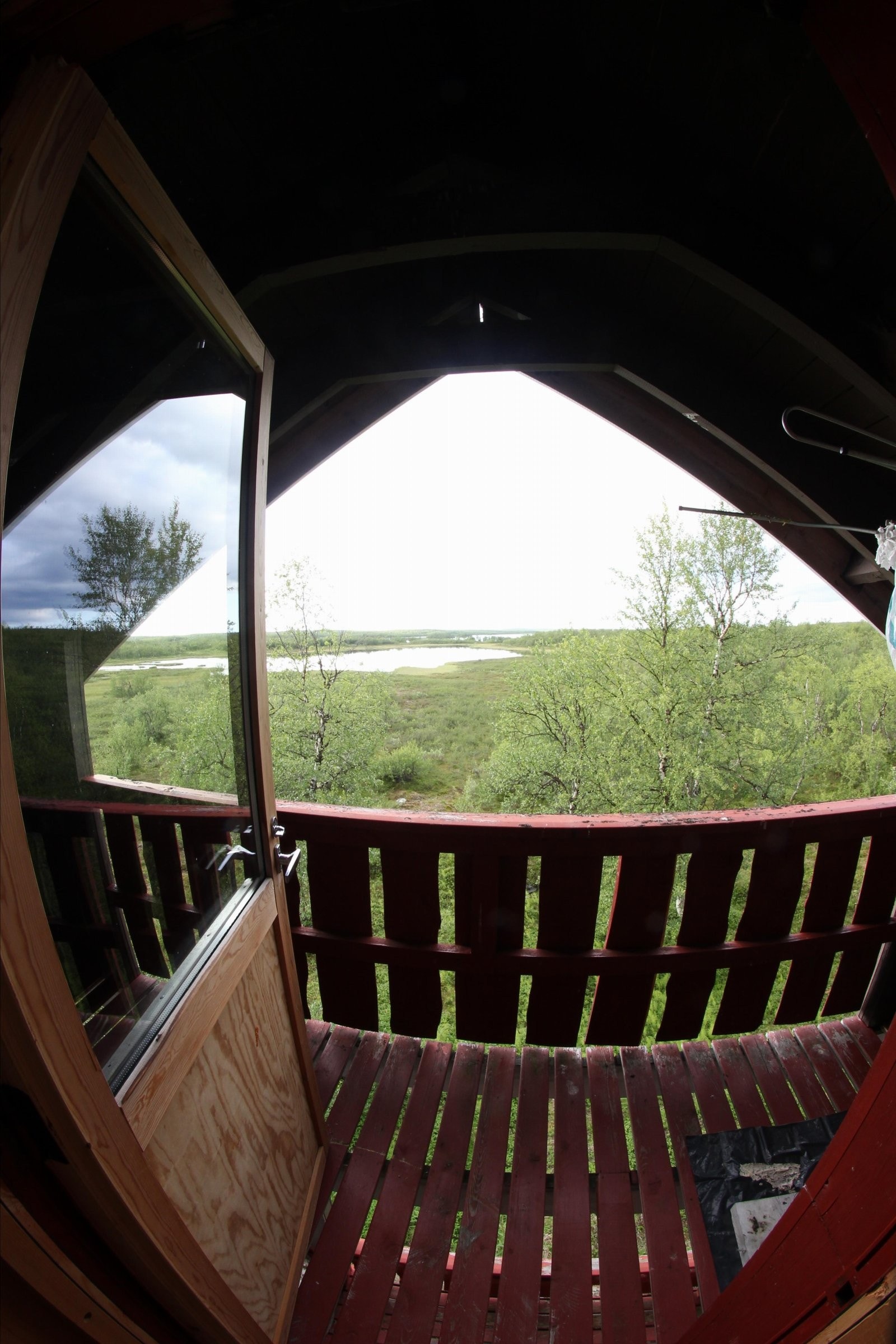 Utsikt fra loft Galleribilde