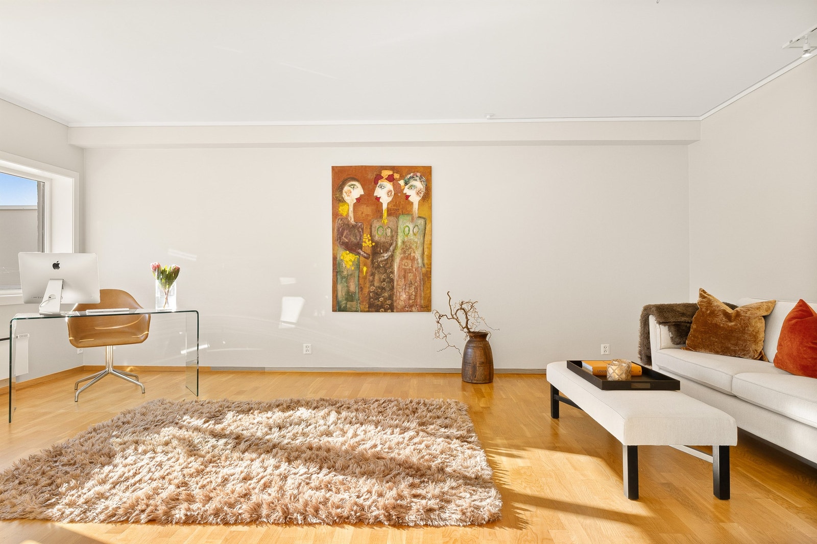 Lyse slette flater Galleribilde