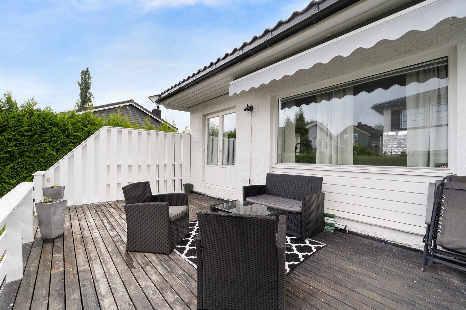 Her kan man nyte flotte sommerdager. Galleribilde