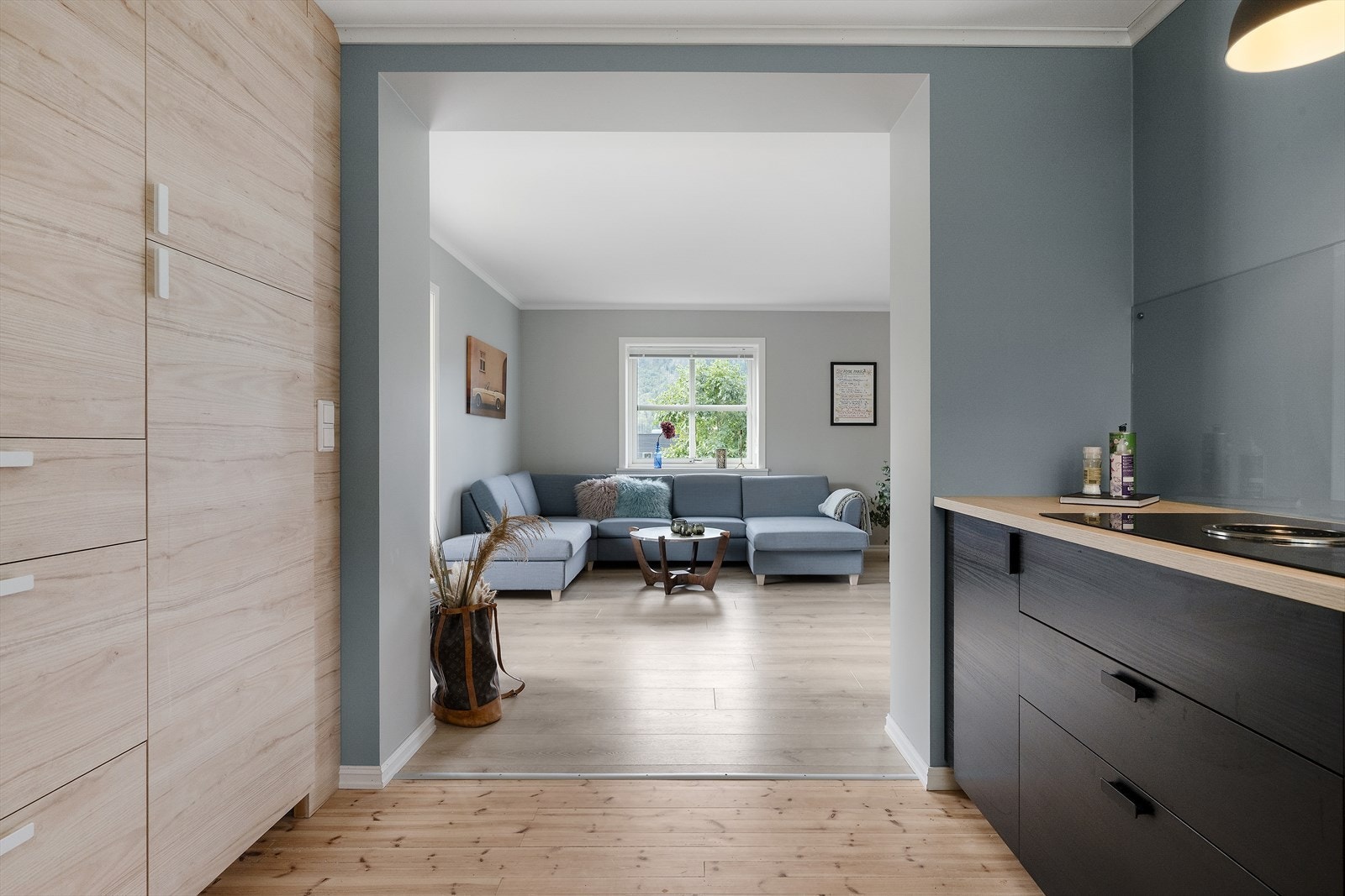 Fra kjøkken mot stue Galleribilde