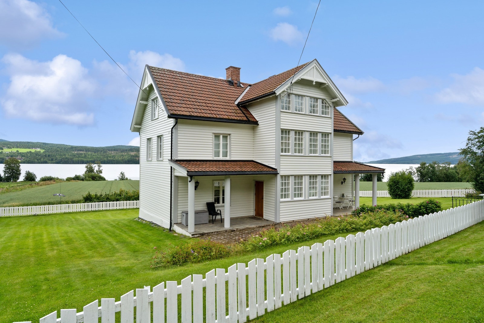 Fasade våningshus fra nord Galleribilde