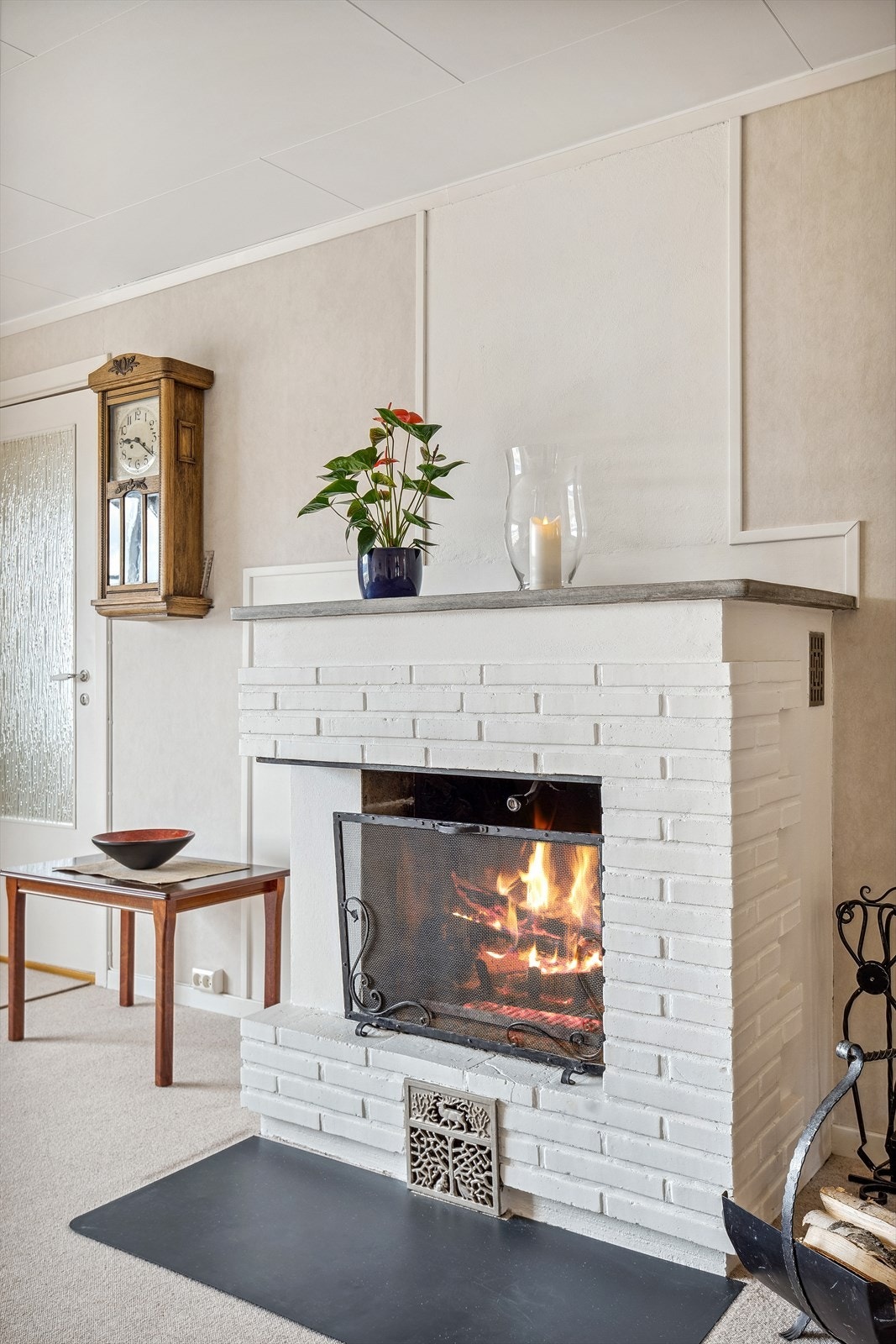 Ildsted stue 1. etg. Galleribilde