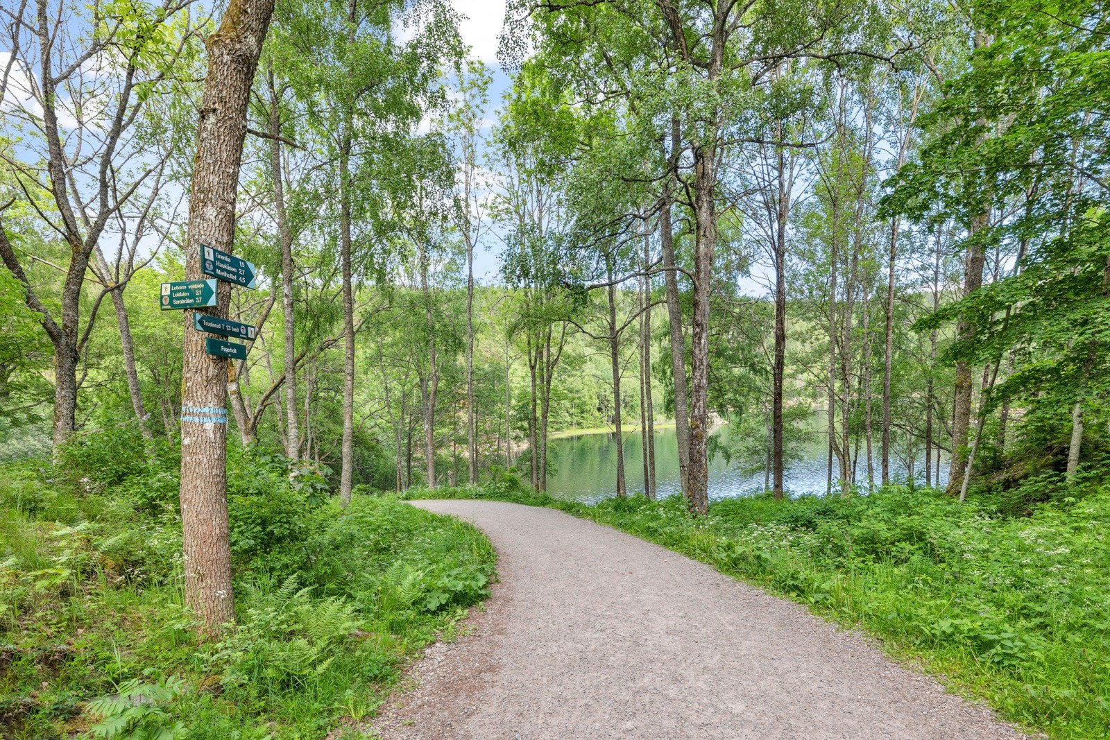 Lutvann er også et fint utgangspunkt for friluftsliv Galleribilde