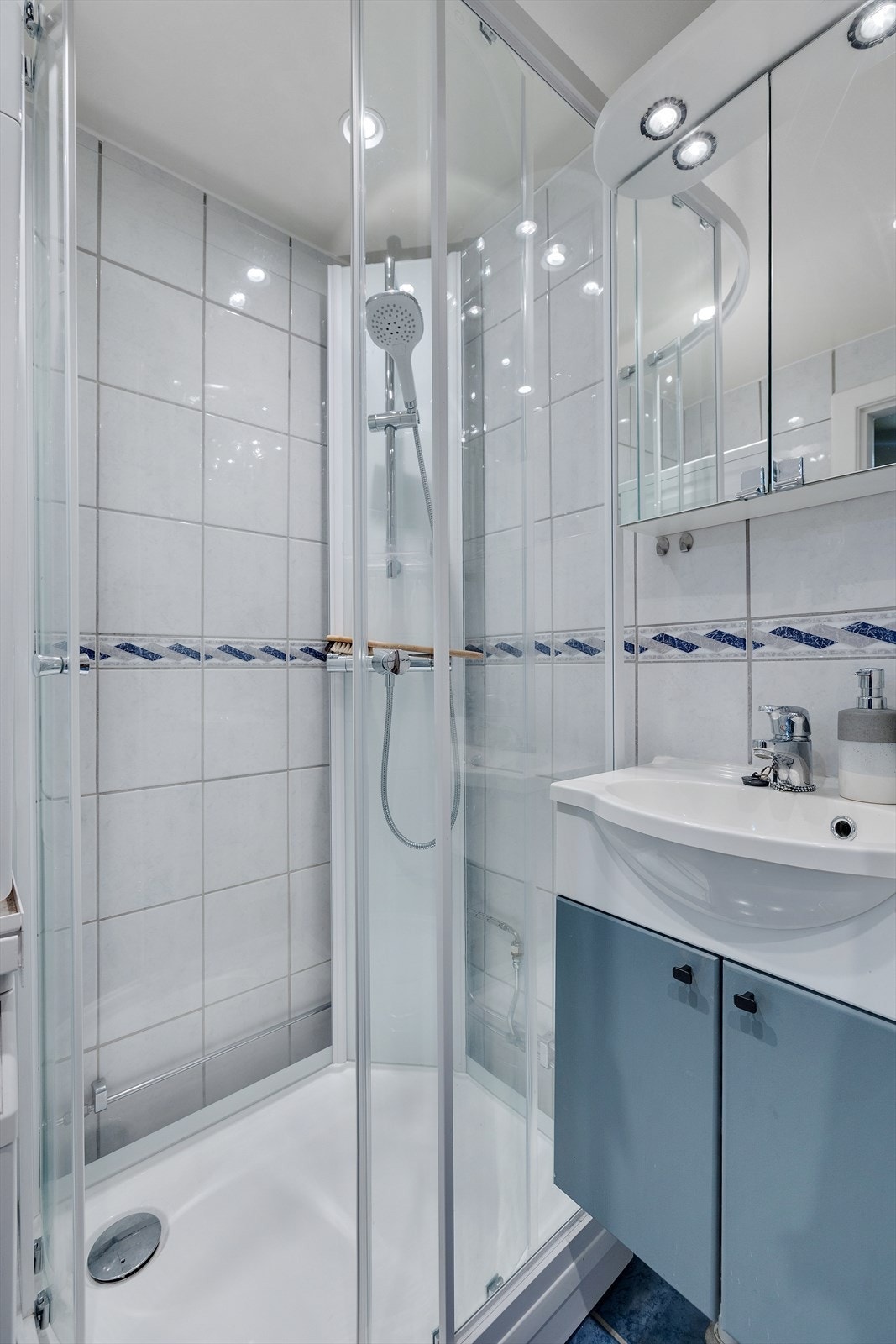 Dusjkabinettet er nytt i 2025. Galleribilde