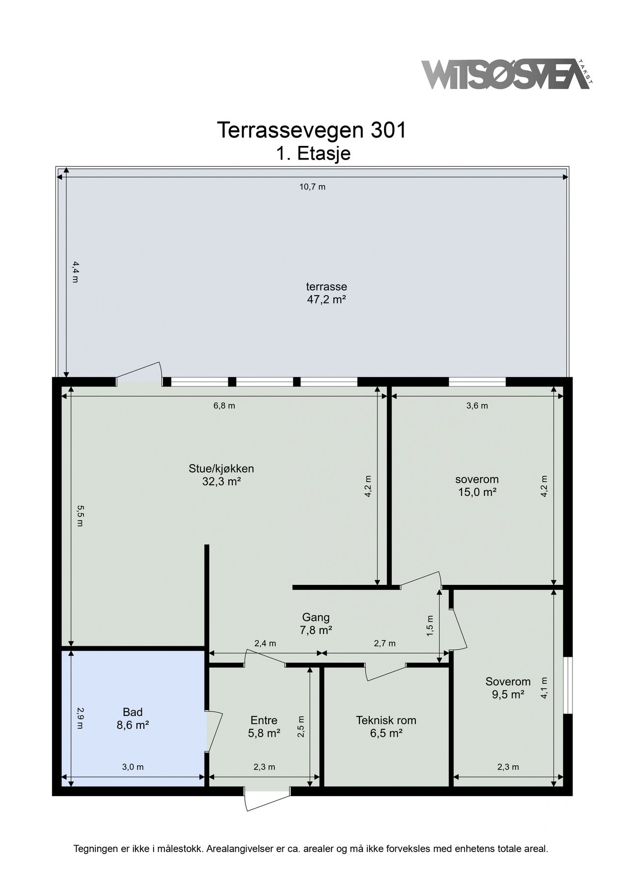 Plantegning. Galleribilde