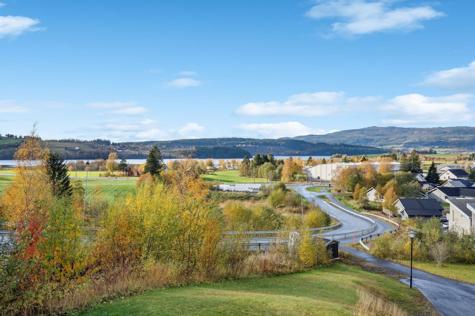 Fantastisk utsikt fra leiligheten. Galleribilde