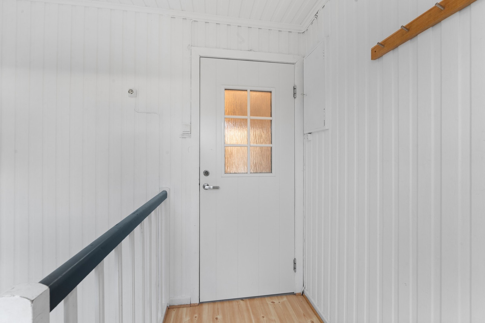 Inngangsparti til leilighet i andre etasje. Galleribilde