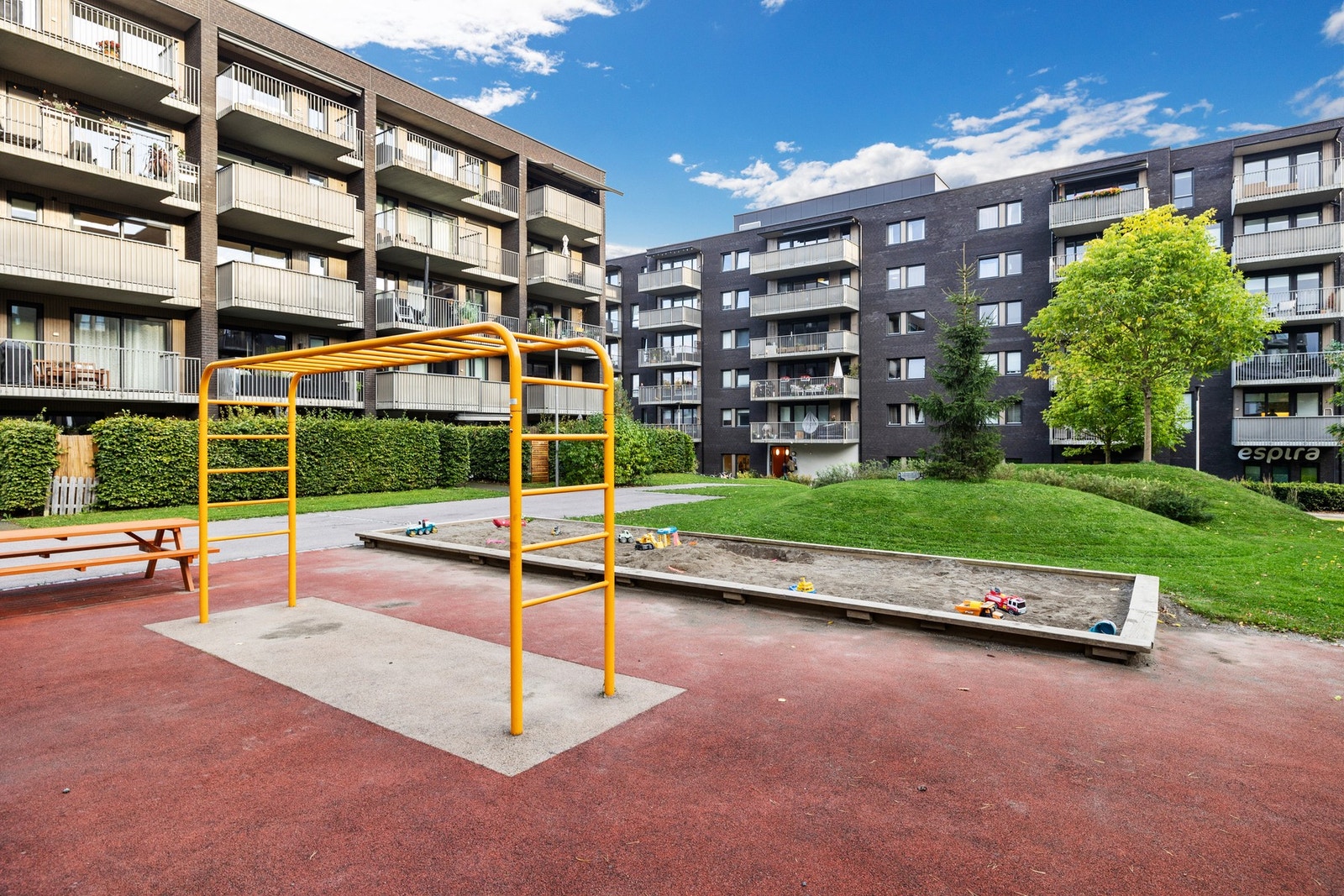 Pent opparbeidet fellesområde like utenfor. Galleribilde