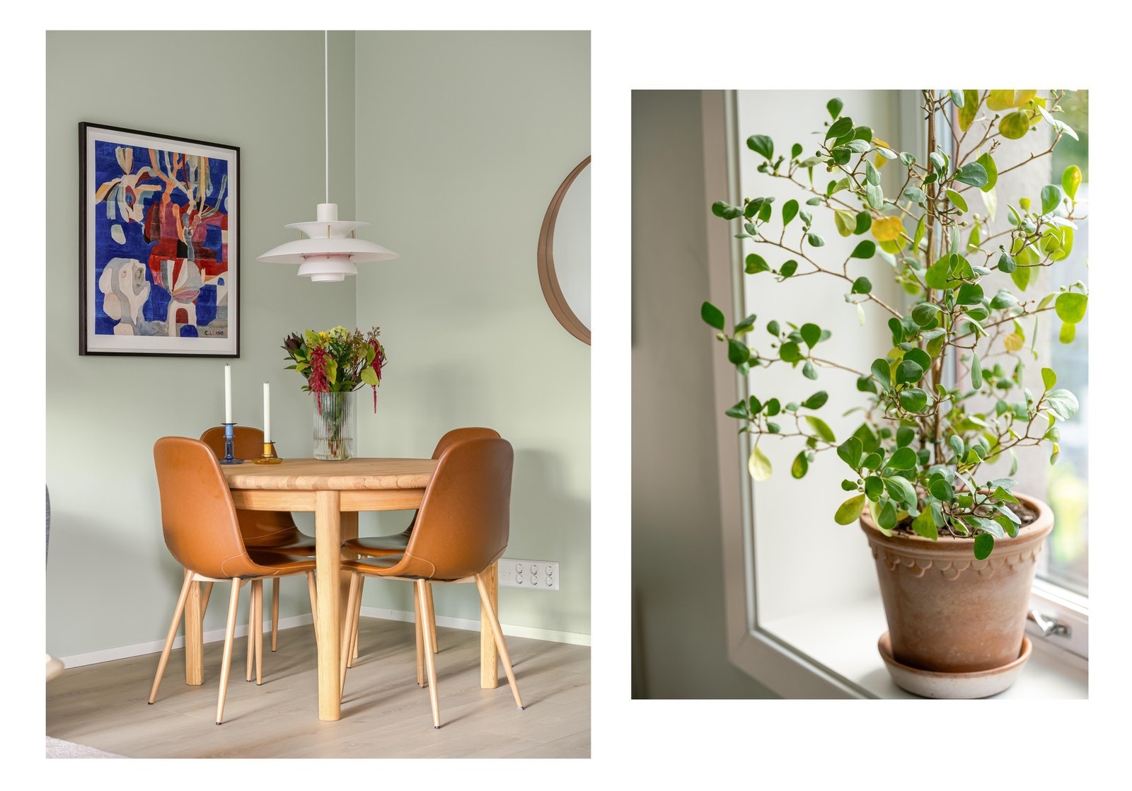 I stuen er det også bra med plass til en hyggelig spisegruppe. Galleribilde