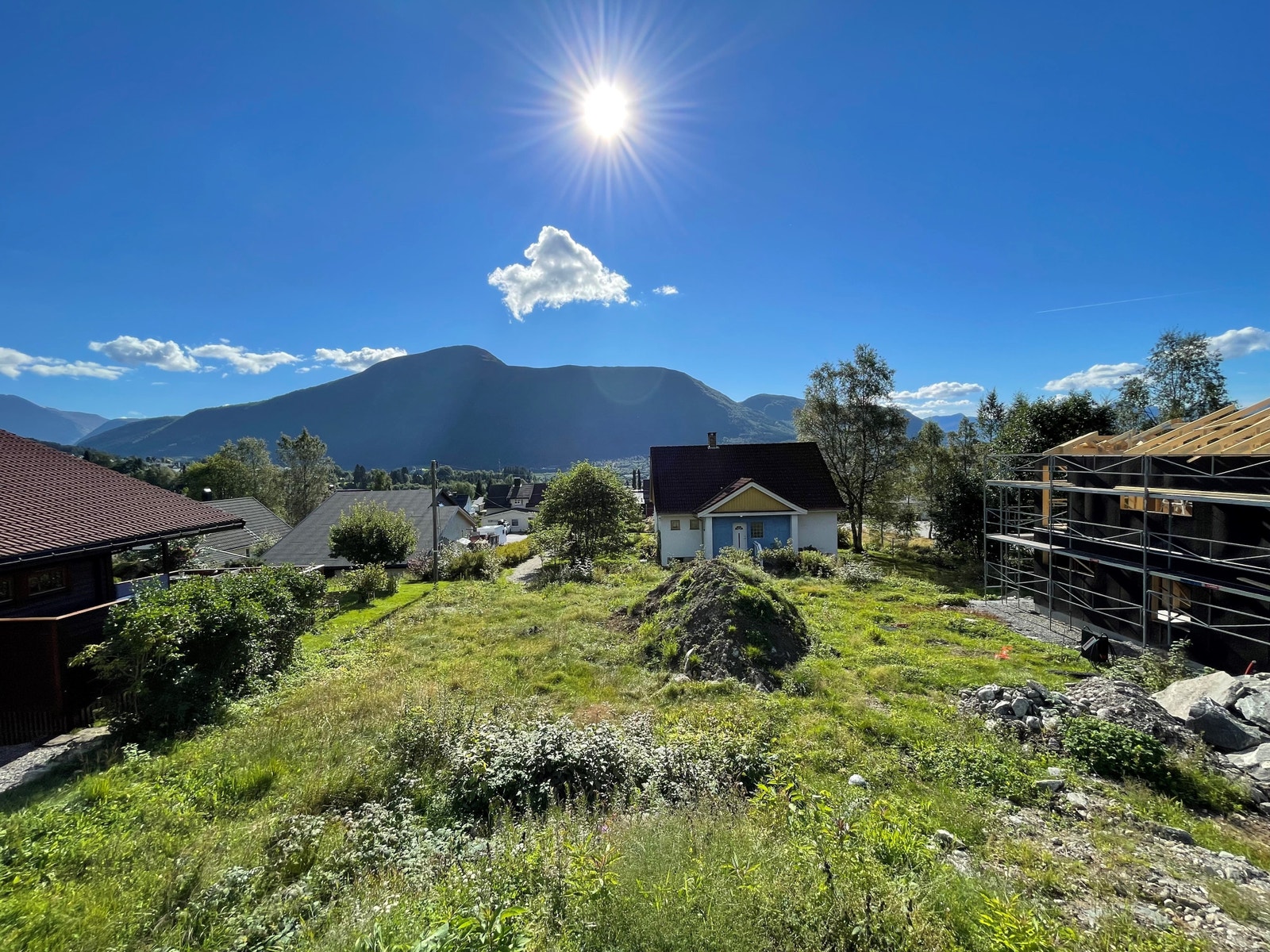 Utsikt rett sør Galleribilde