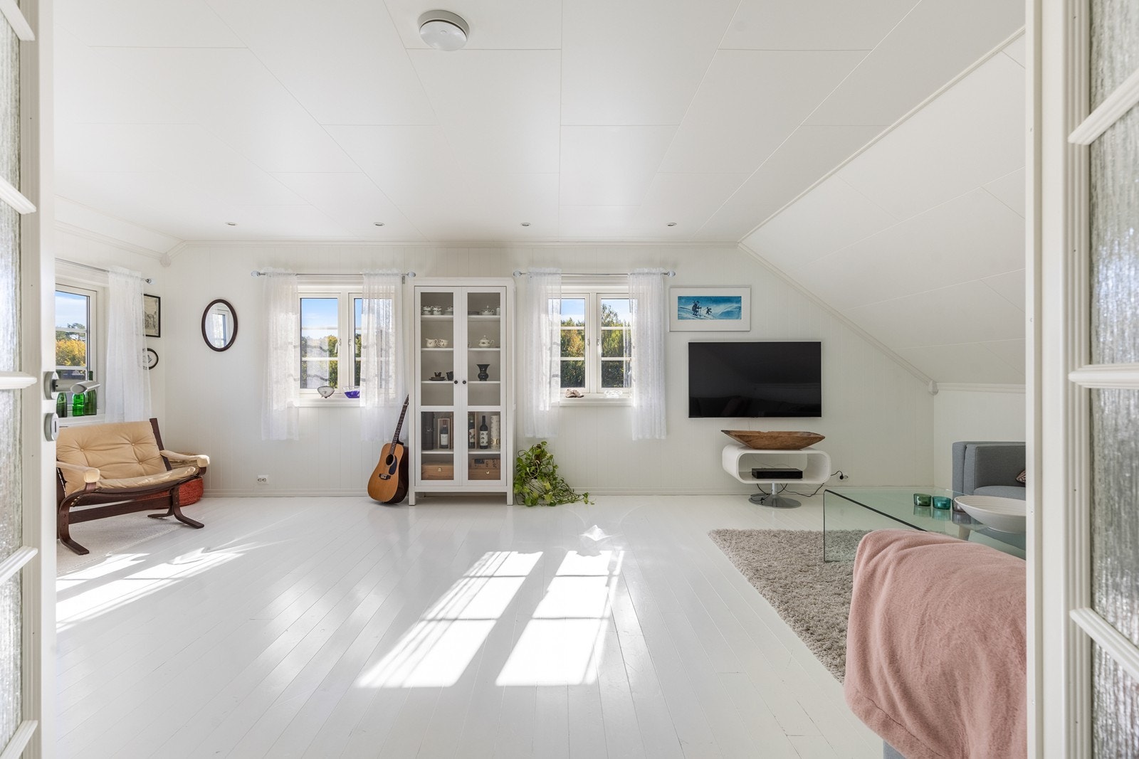 Hyggelig loftstue med nydelig utsikt Galleribilde