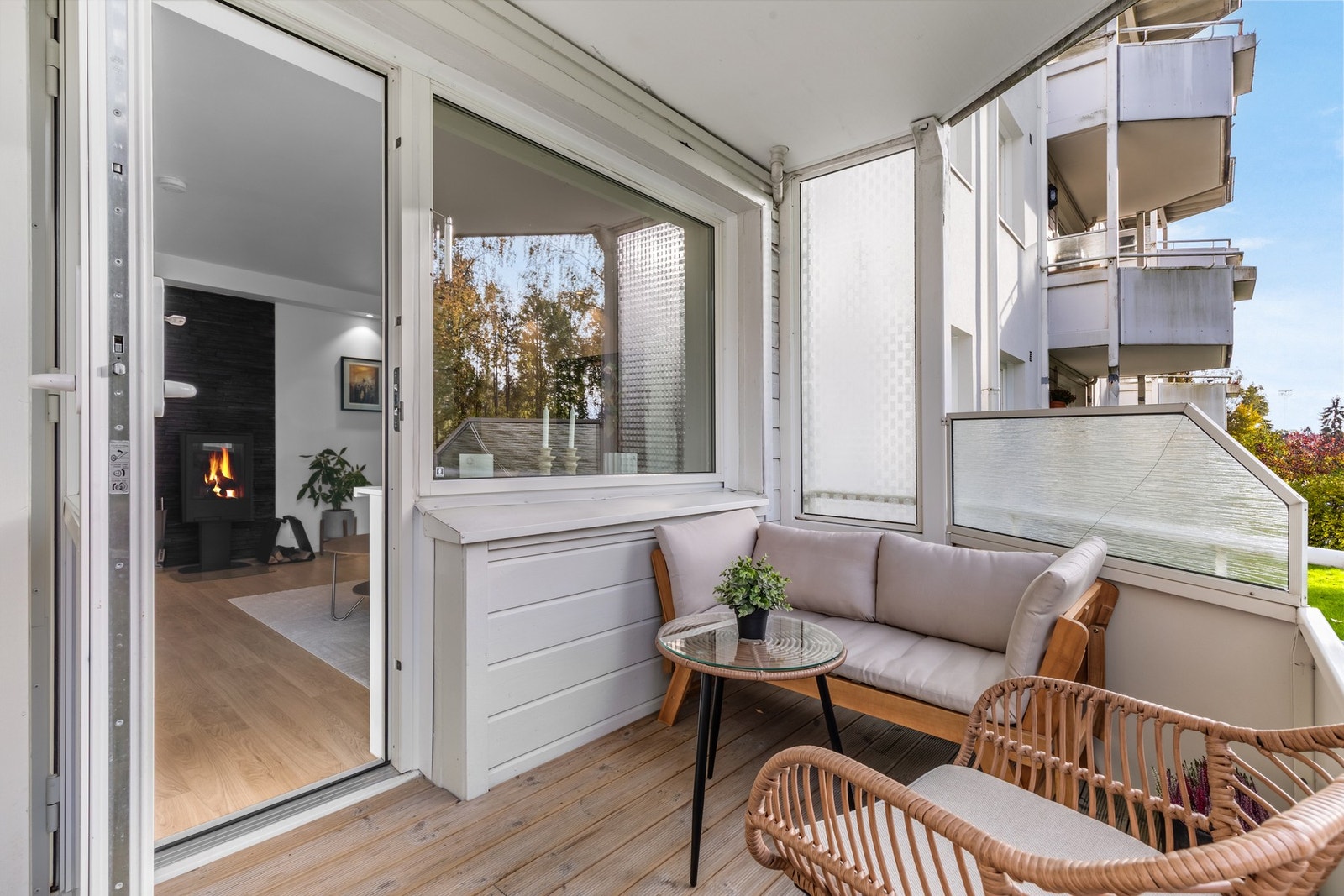 Her er det plass til fine loungeløsninger, grill og diverse beplantninger. Galleribilde