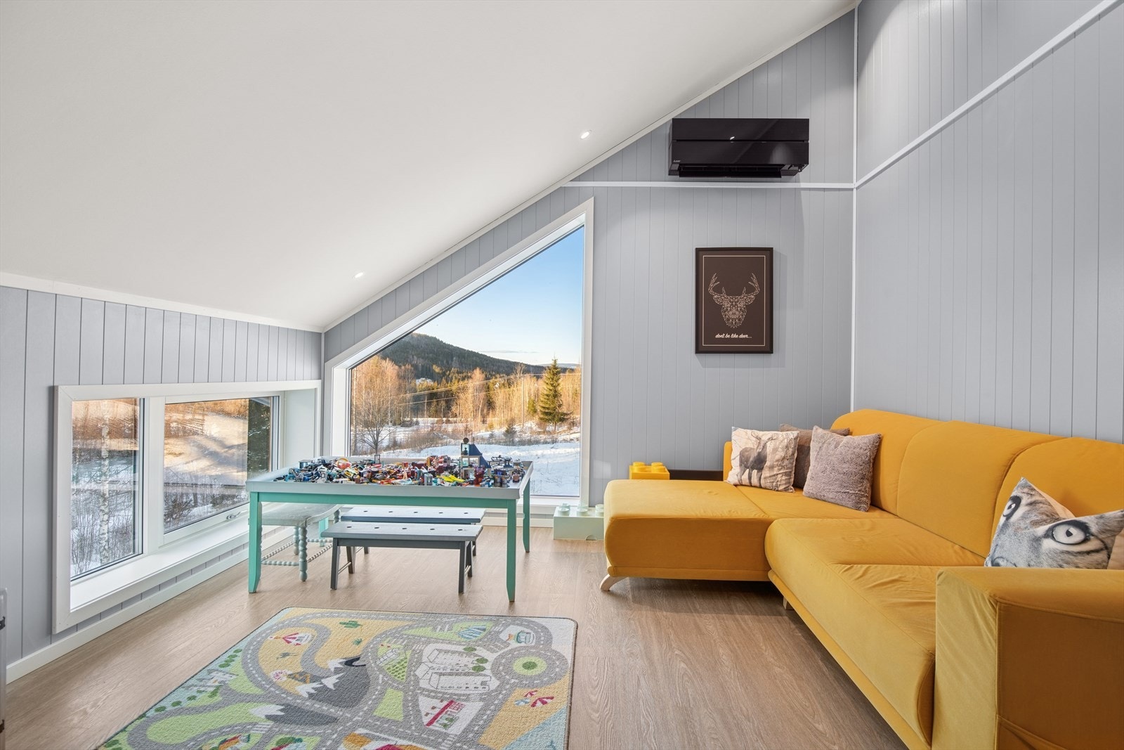 Her er det installert varmepumpe fra Mitsubishi i 2023 Galleribilde