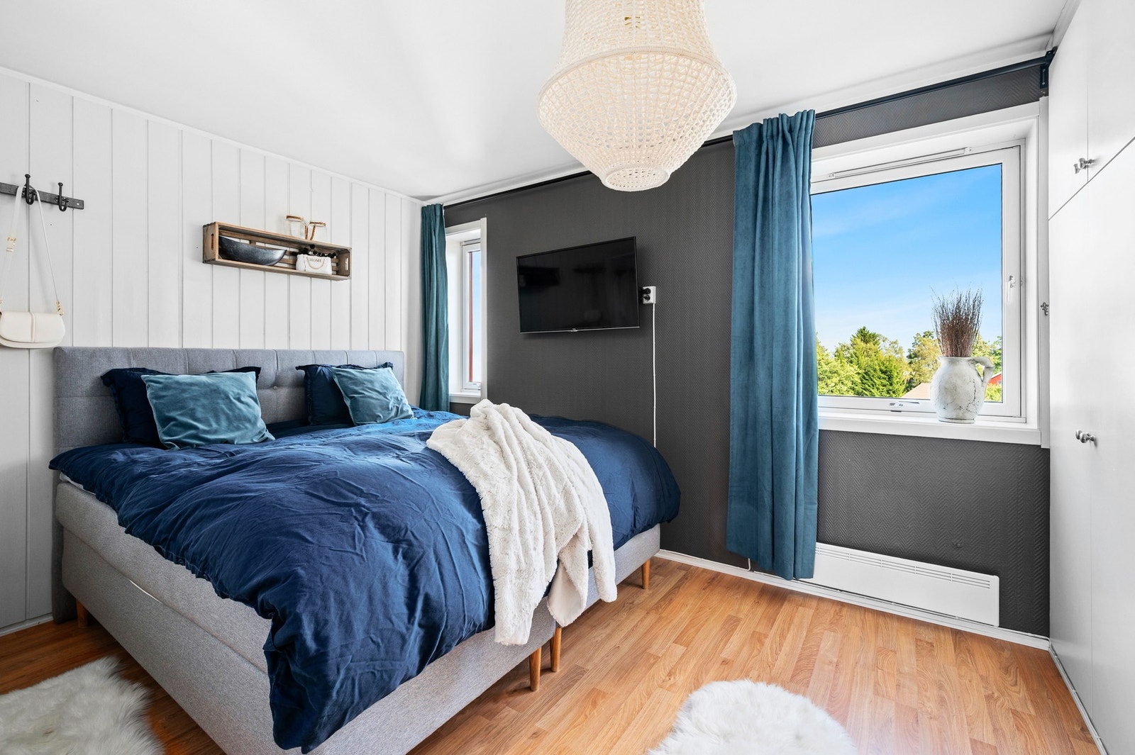 Hovedsoverommet er på hele 14 kvm. Galleribilde