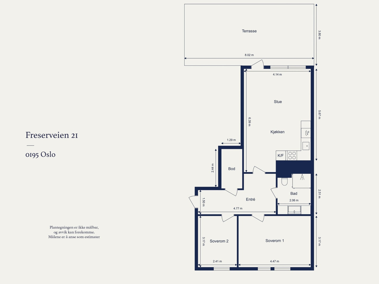 Plantegning. Galleribilde