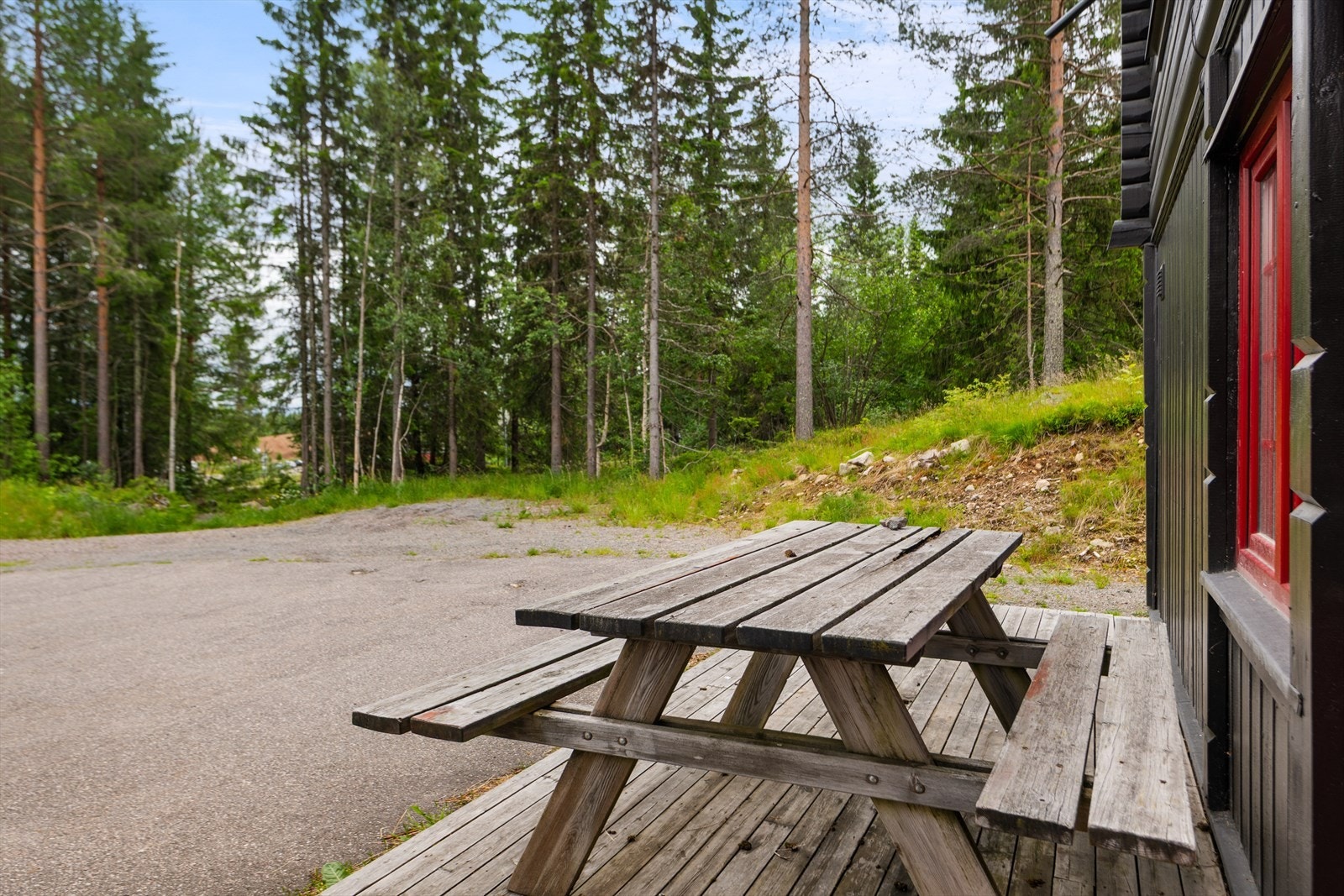 Østvendt terrasse på ca. 15 kvm. Galleribilde