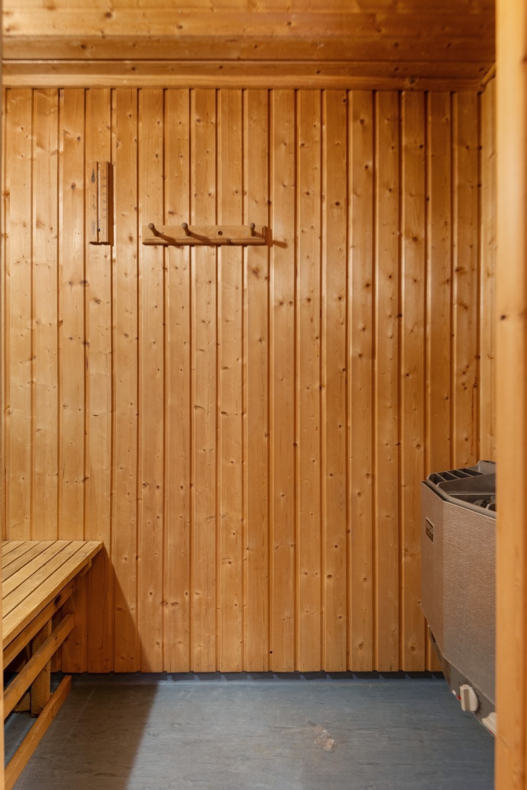 Badstue i tilknytning til baderommet. Galleribilde