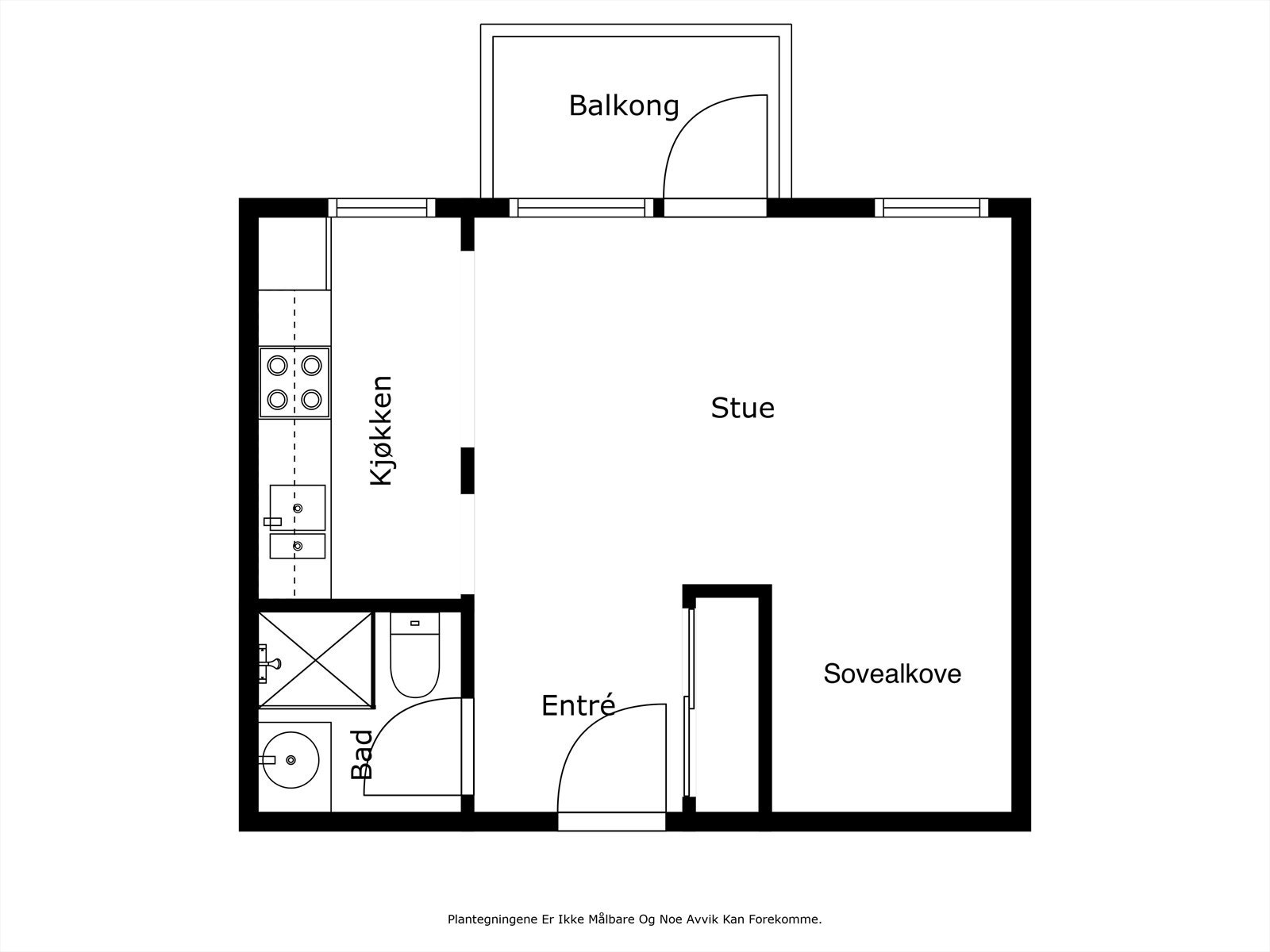 Plantegning 3. etasje Galleribilde