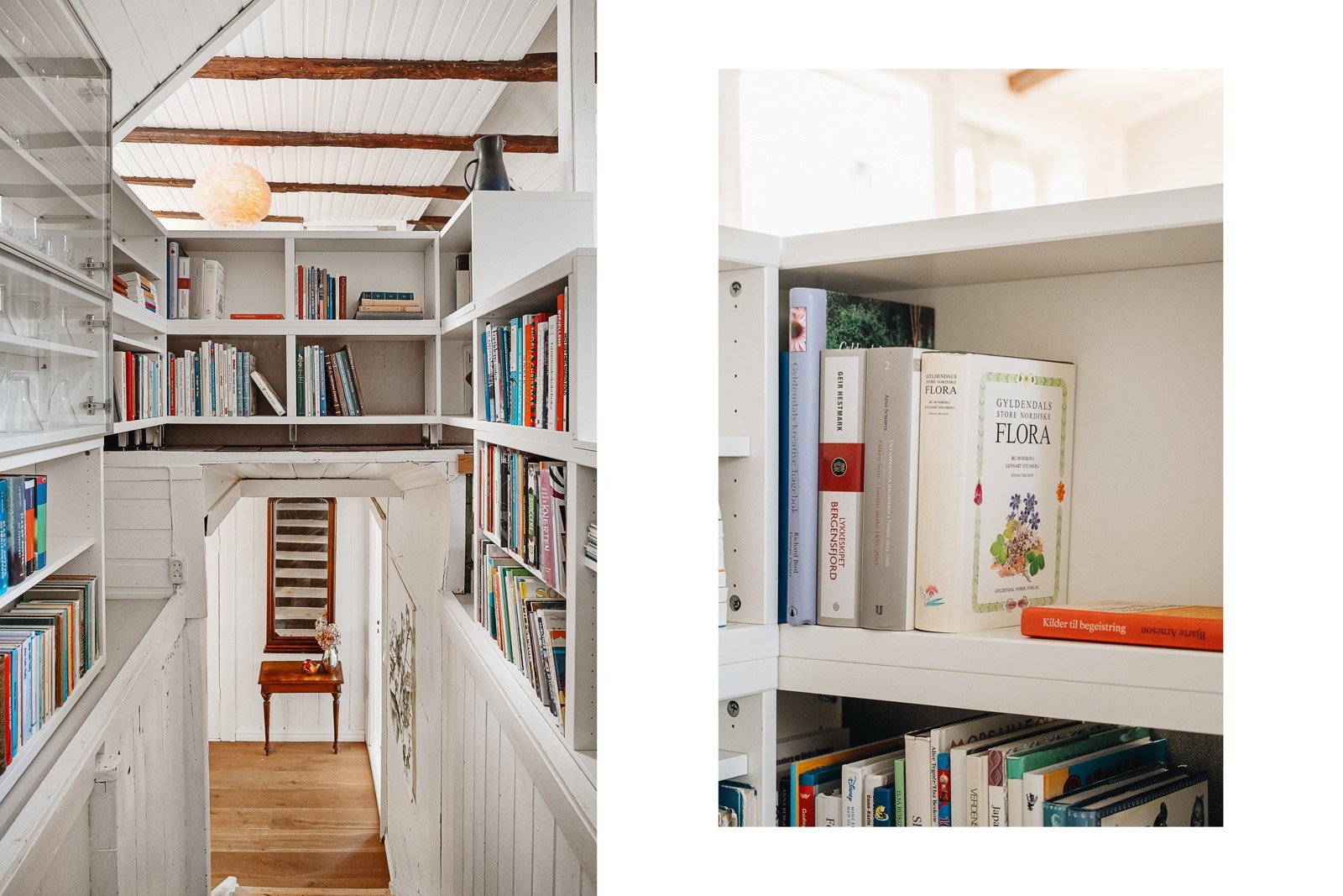 - Svært hyggelig trappoppgang til loftet - Galleribilde