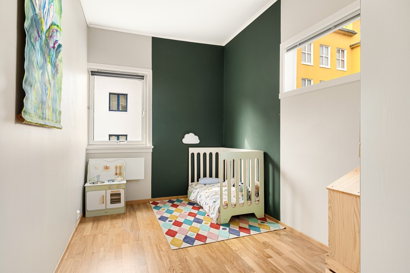 - Det siste soverommet er i dag barnerom og er av god størrelse - Galleribilde