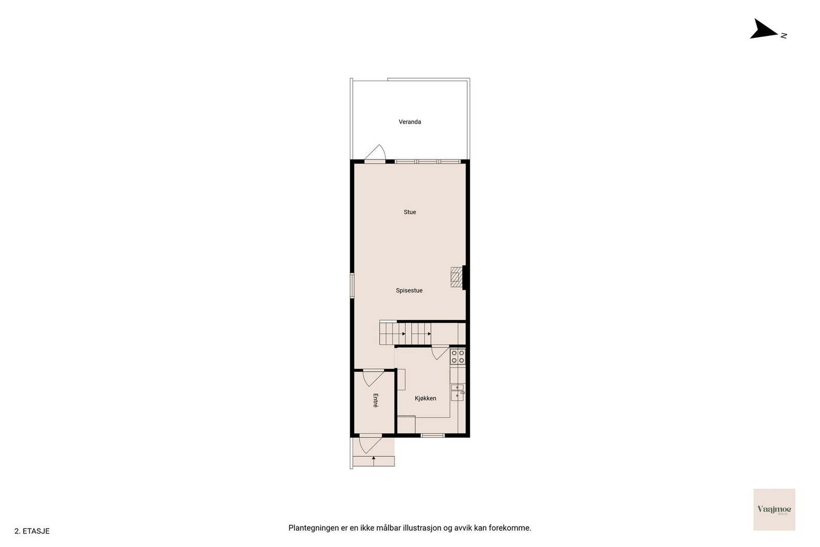 Gjør deg kjent med boligens planløsning Galleribilde