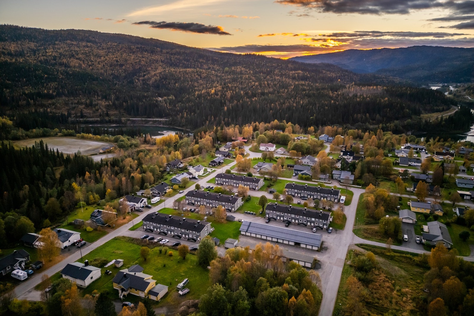 Her bor du i et rolig og barnevennlig boområde Galleribilde