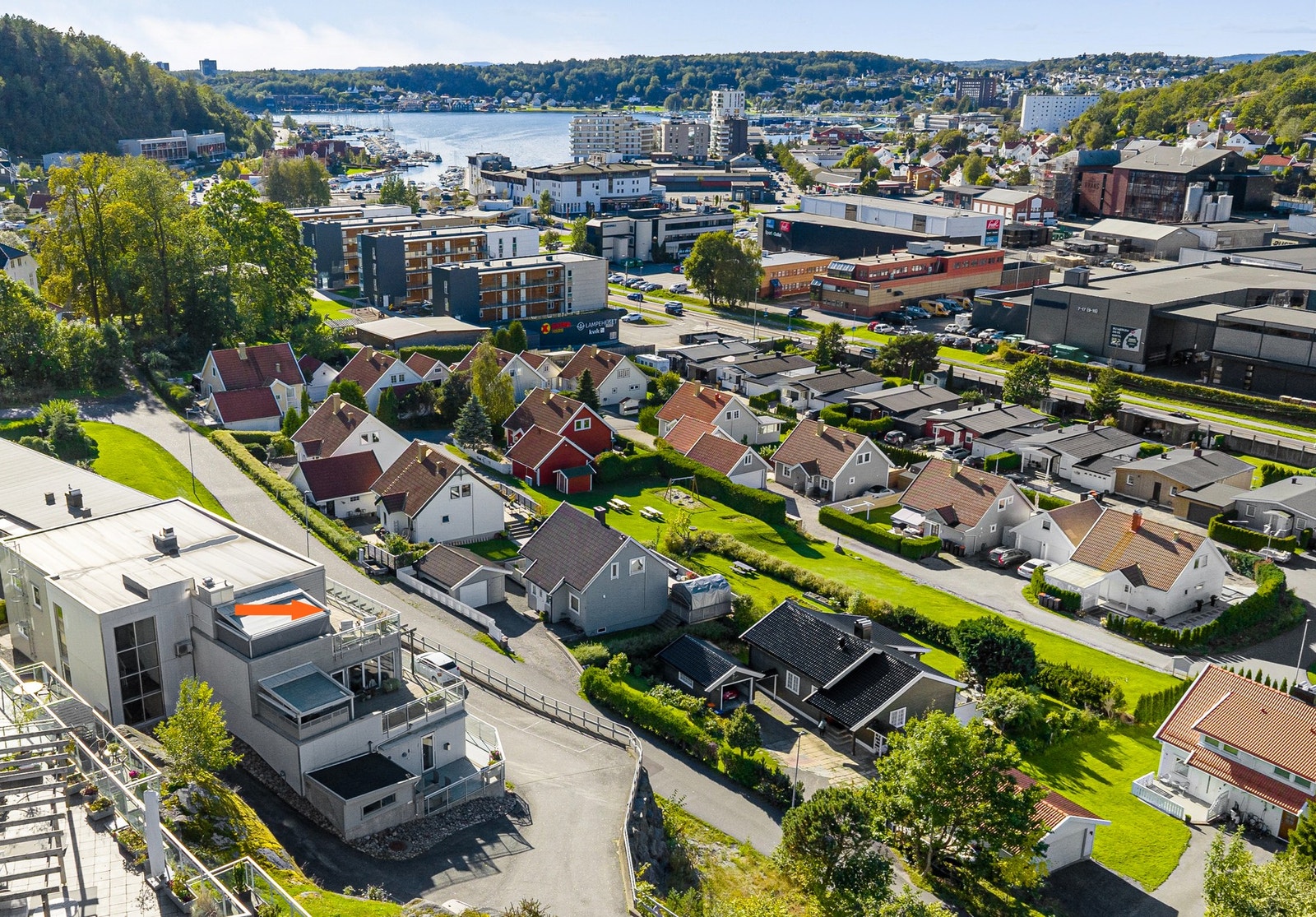 Toppleilighet sentralt Galleribilde