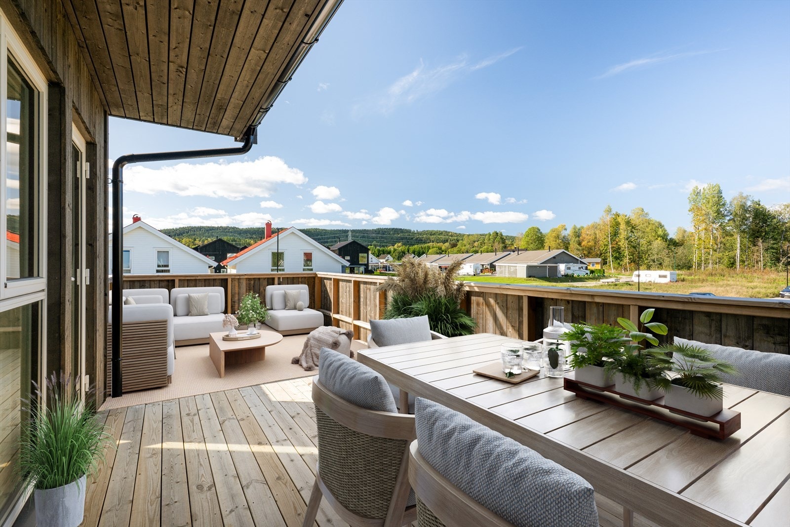 Ny innflyttingsklar enebolig i rekke Galleribilde