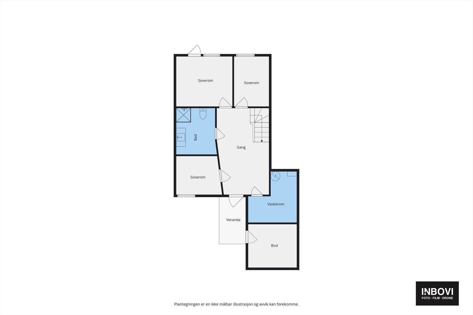 Plantegning nede Galleribilde