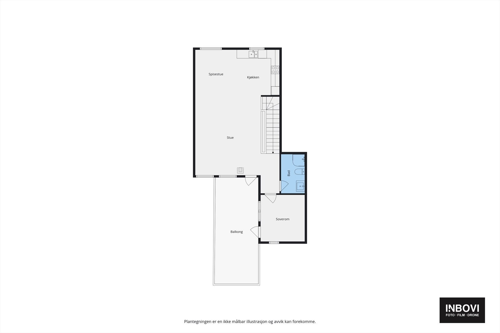 Plantegning oppe Galleribilde