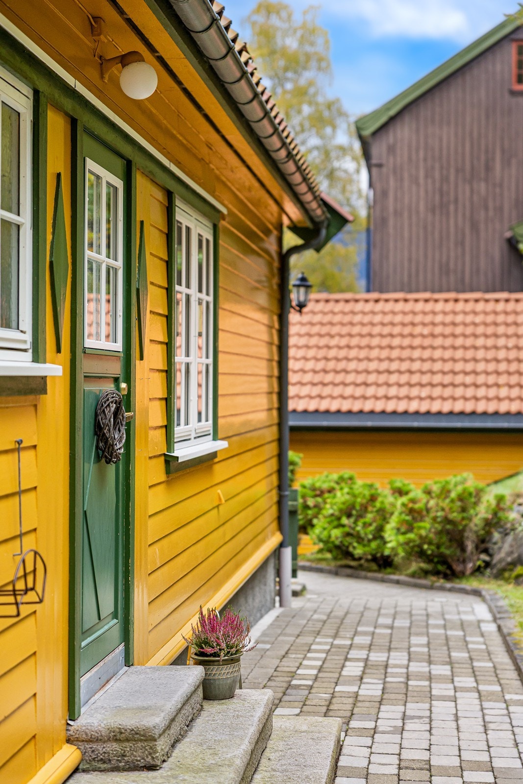 Inngangsparti Galleribilde