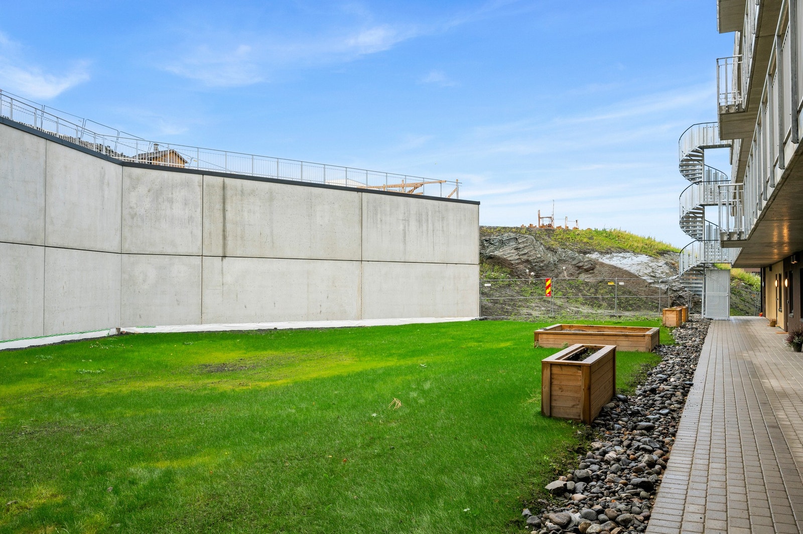 Her kommer det lekeplass. Galleribilde