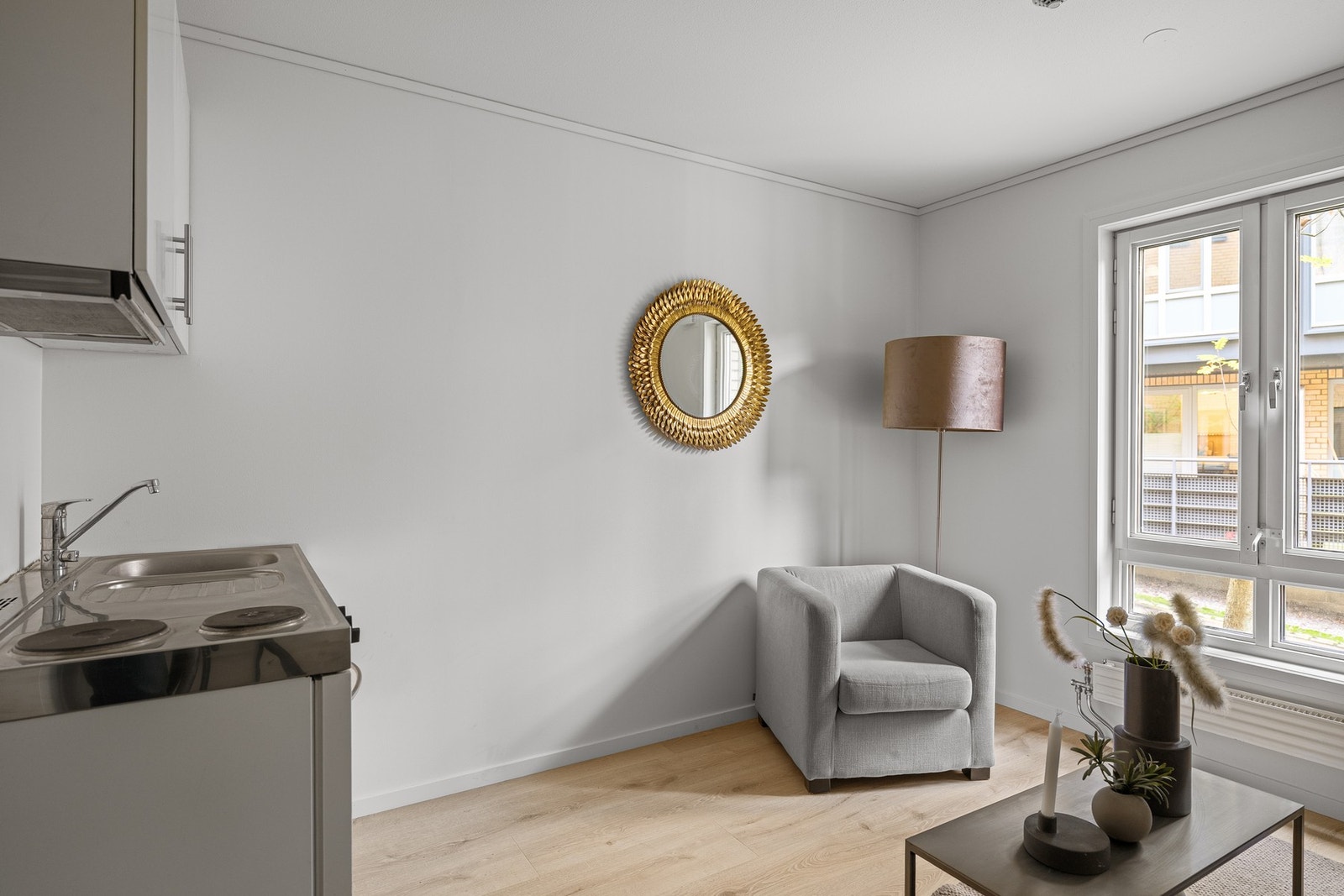 Svært god takhøyde gir en luftig og romslig følelse. Galleribilde