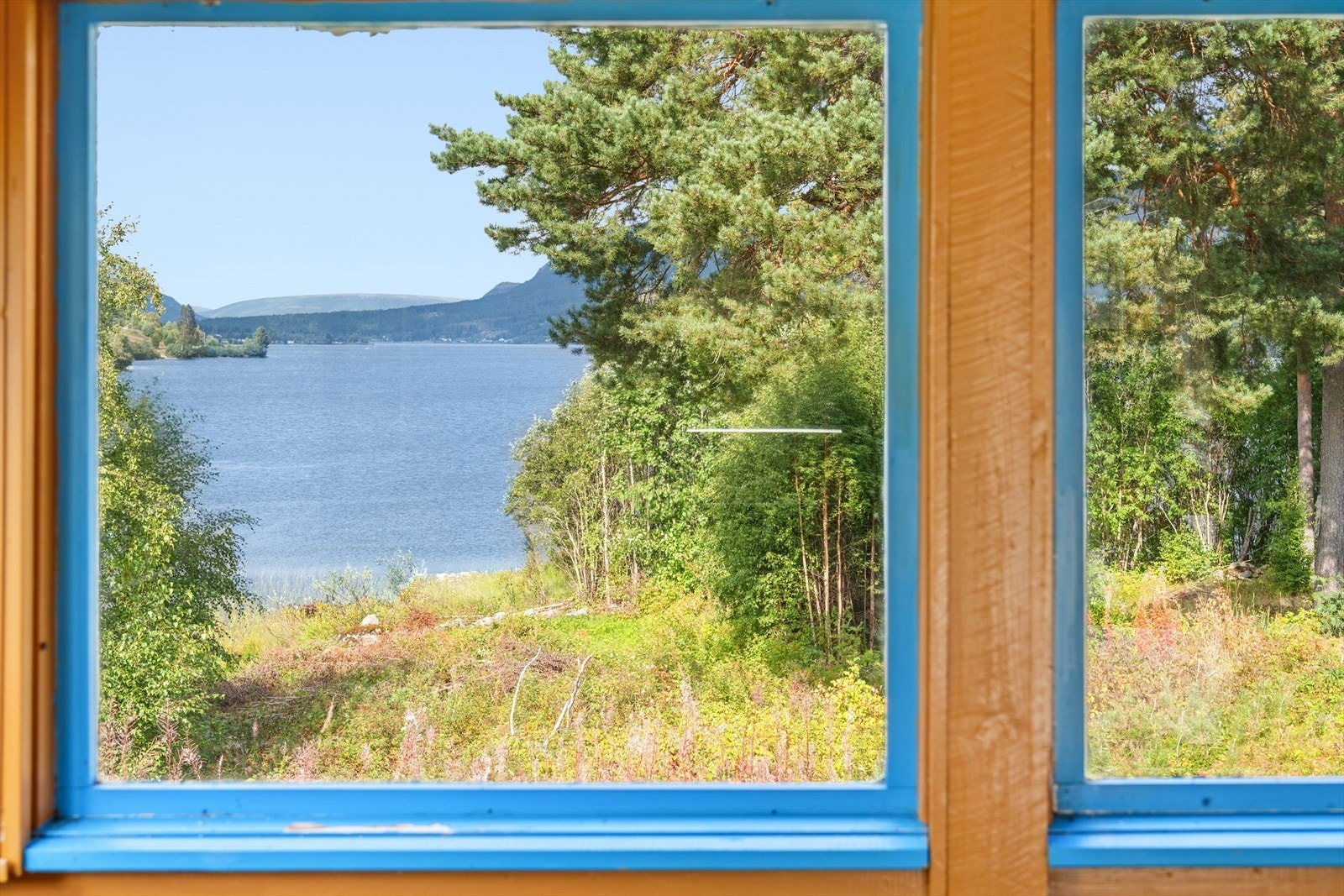 Utsikt fra terrasse Galleribilde