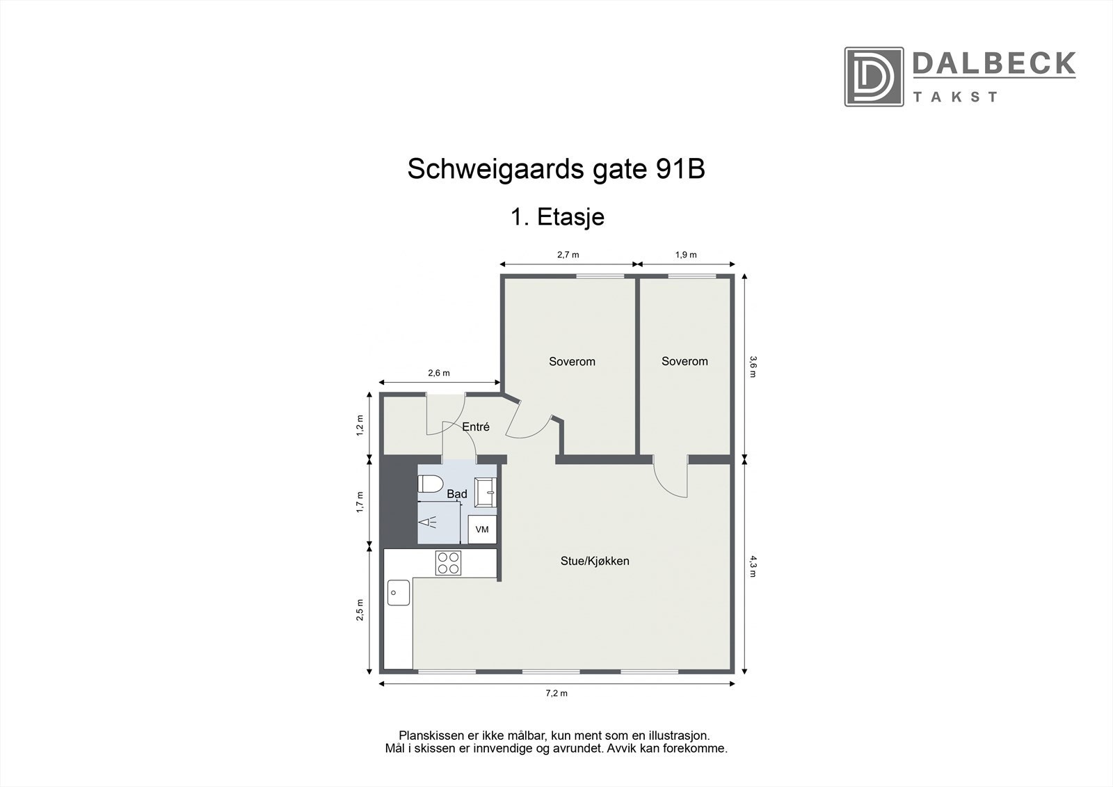 Plantegning. Galleribilde