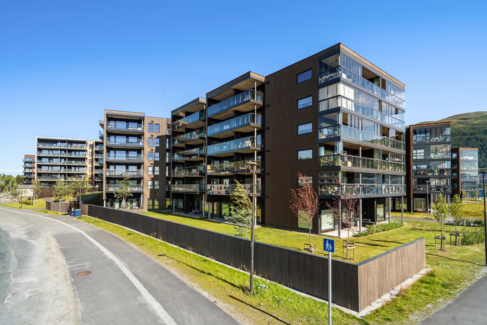 Fasada - sett fra sør.