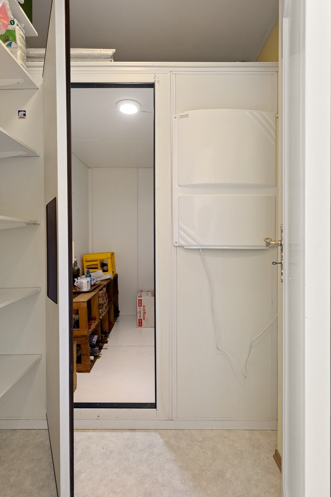 Meget praktisk kjølerom. Galleribilde