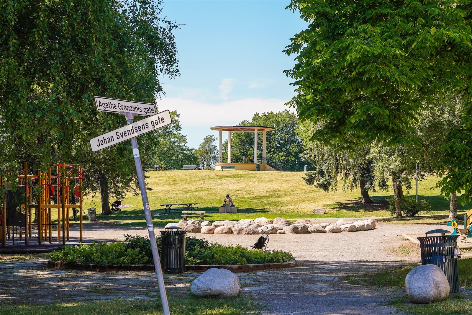 Ca. 650 meter til Torshovparken. Galleribilde