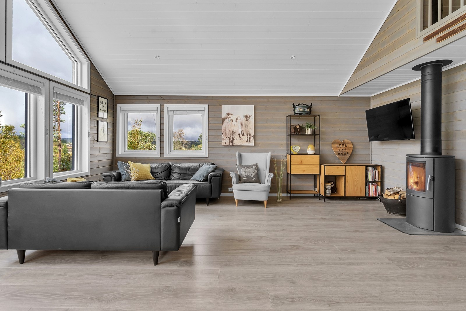 Nyt late dager på hytta! Galleribilde