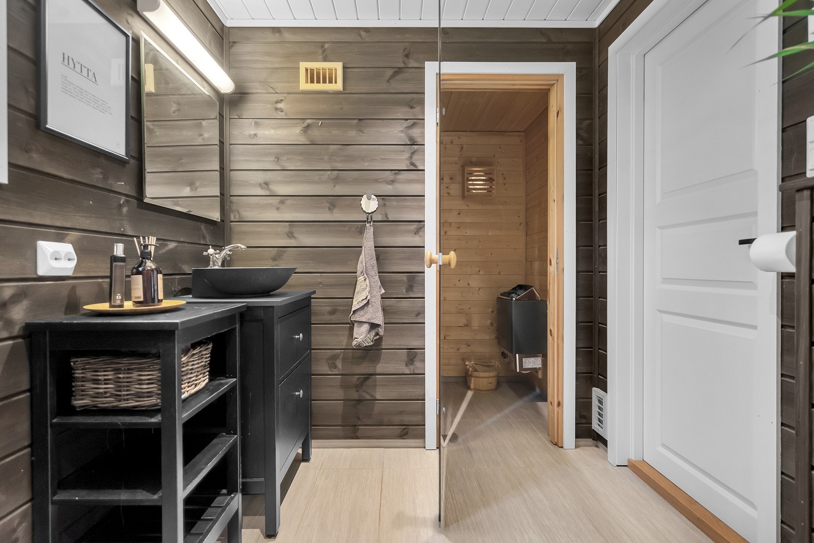 Baderom m/badstue Galleribilde