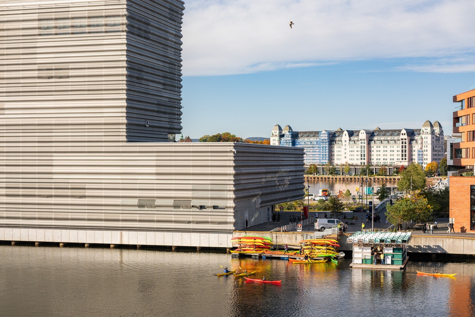 Utsikt fra balkong Galleribilde