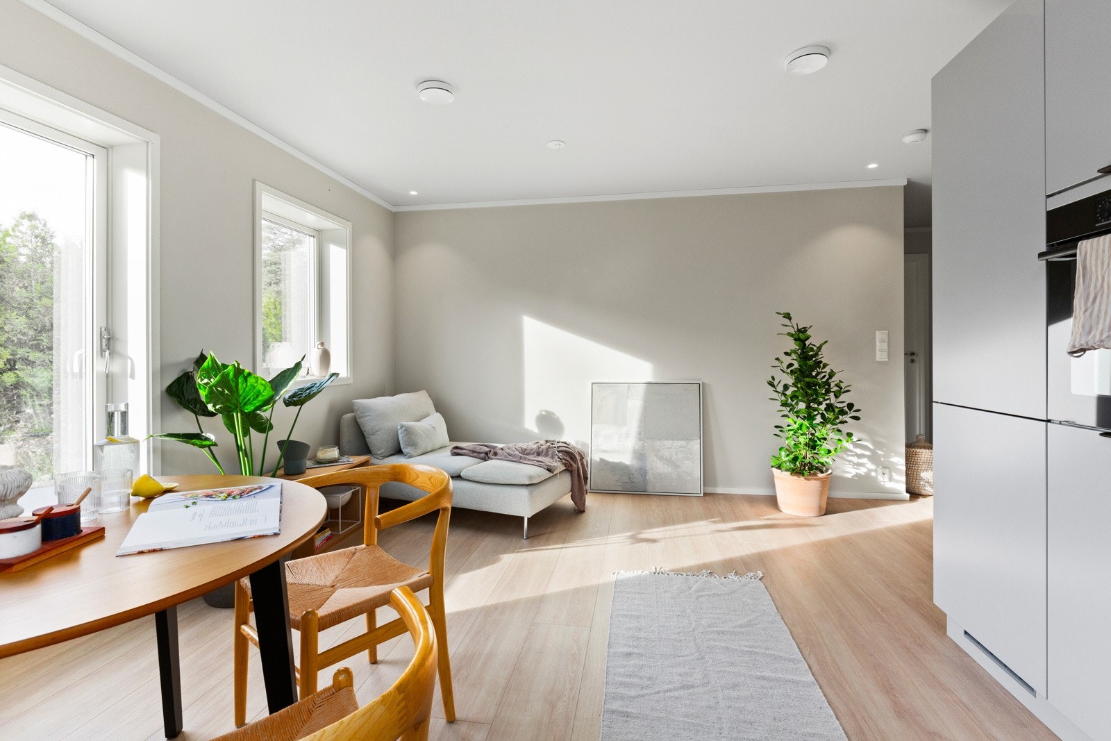 Skapløsningene er optimalisert for å gi maksimal lagringsplass uten å ta unødvendig rom Galleribilde