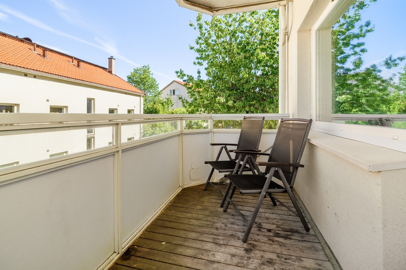 Her er det god plass til utemøblement Galleribilde