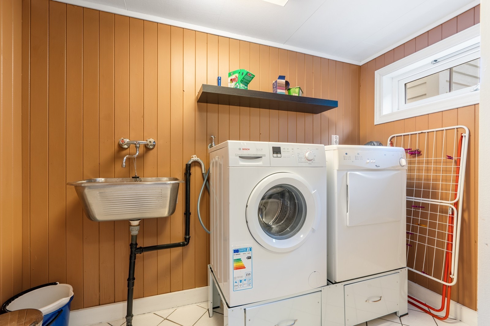 Vaskerom m/utslagsvask Galleribilde