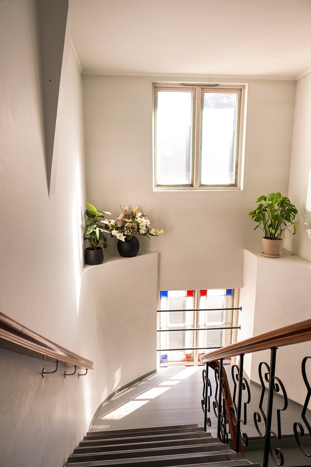 Oppgangen er utstyrt med callinganlegg. Galleribilde